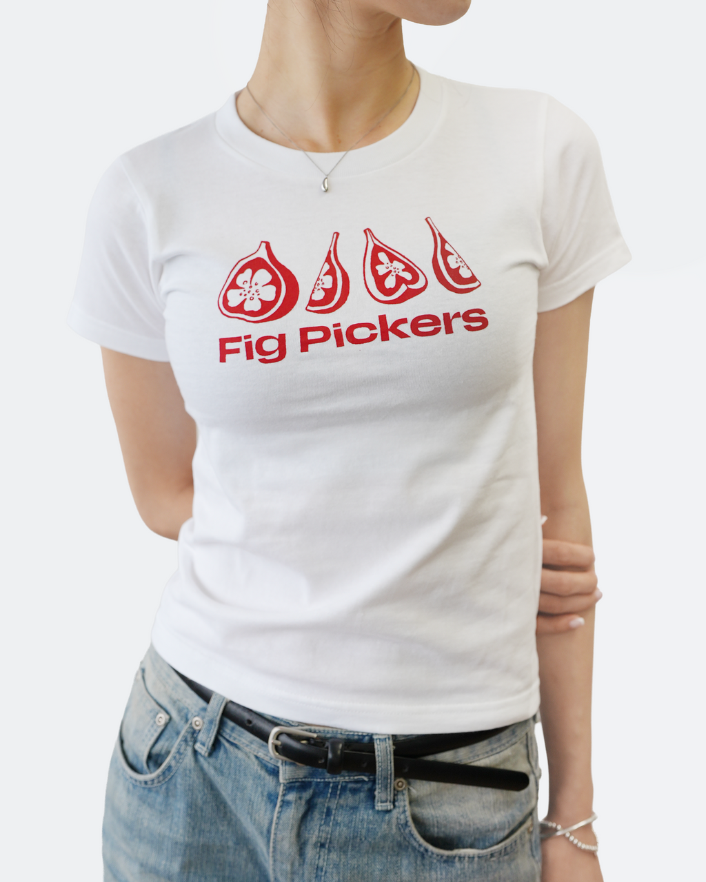 Fig Pickers Tee [White]