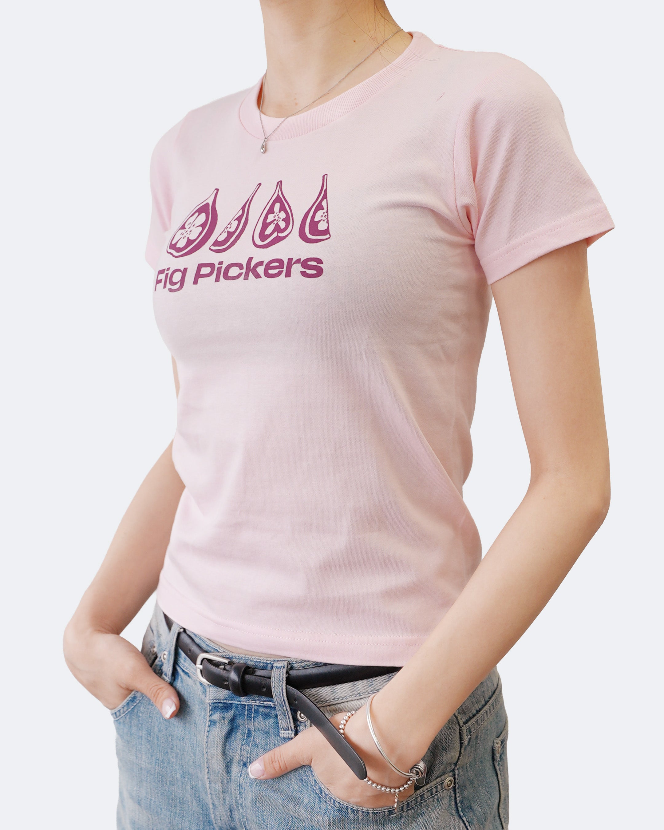 Fig Pickers Tee [Pink]