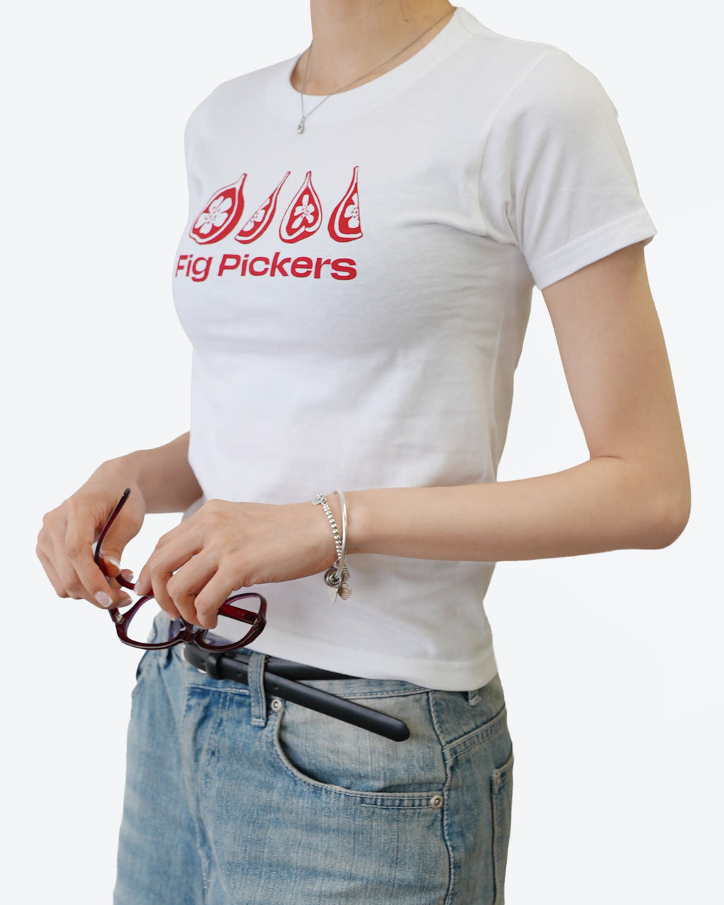 Fig Pickers Tee [White]