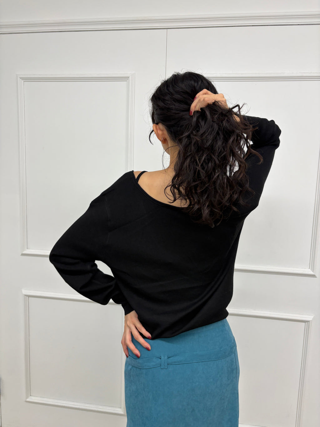 DEEEP CREW KNIT (Black)