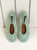 MINTY TOE FLATS